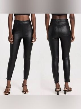 NWT SPANX Black Faux Leather
Ankle Skinny Pant Tall